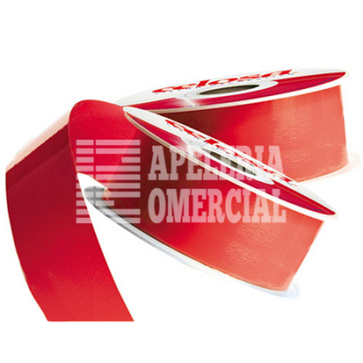 MERCERIA LISTON CELOSA LISO #9 C. ROJO